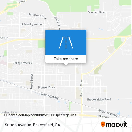 Sutton Avenue map