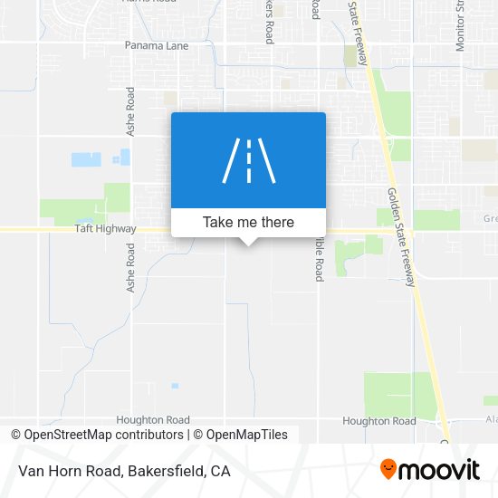 Mapa de Van Horn Road