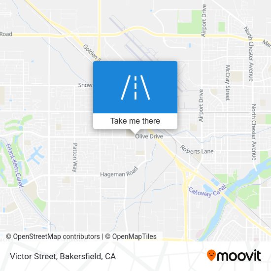 Victor Street map