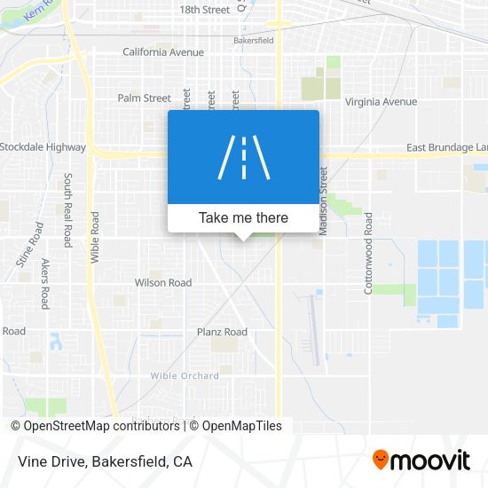 Mapa de Vine Drive