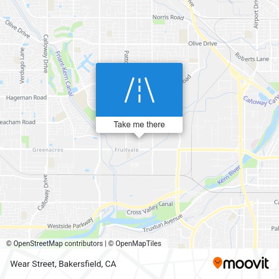 Wear Street map