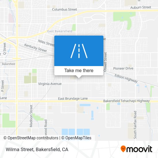 Wilma Street map