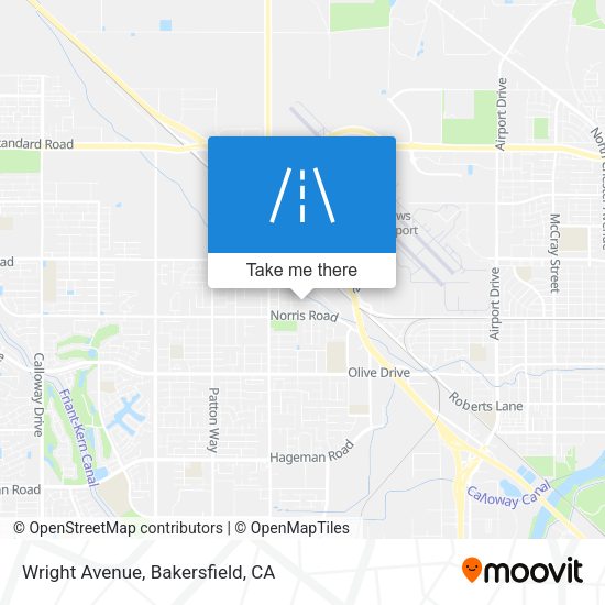 Wright Avenue map