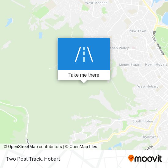 Two Post Track map