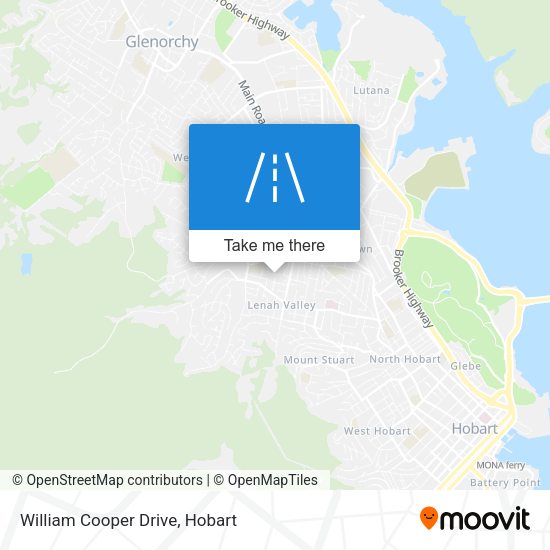 William Cooper Drive map
