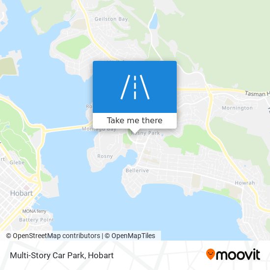 Mapa Multi-Story Car Park