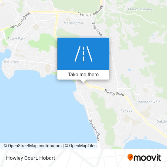 Howley Court map