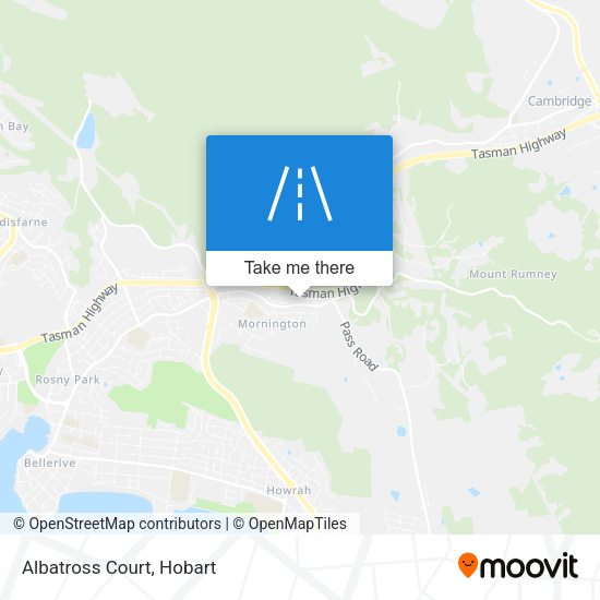 Albatross Court map