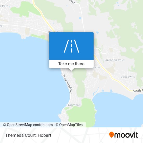 Themeda Court map