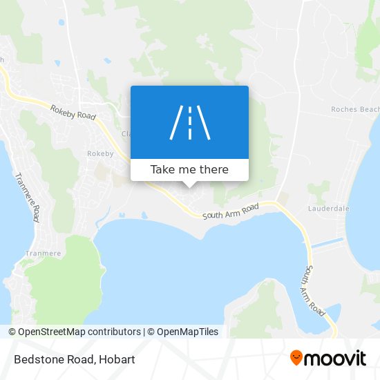 Mapa Bedstone Road