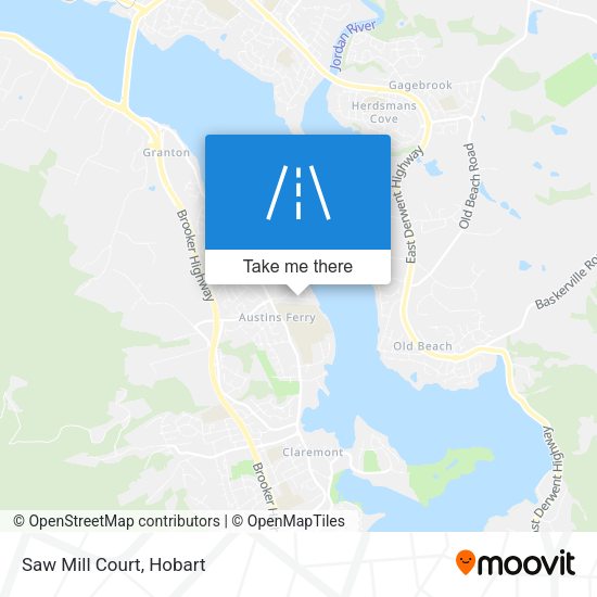 Saw Mill Court map
