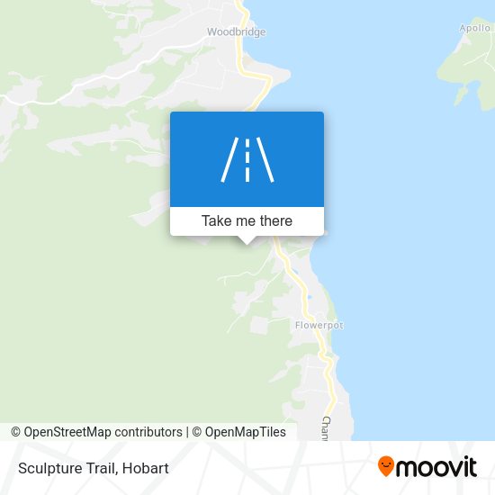 Sculpture Trail map