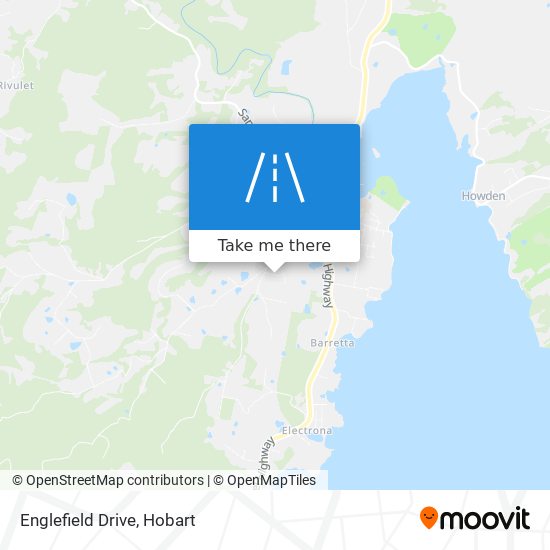 Mapa Englefield Drive