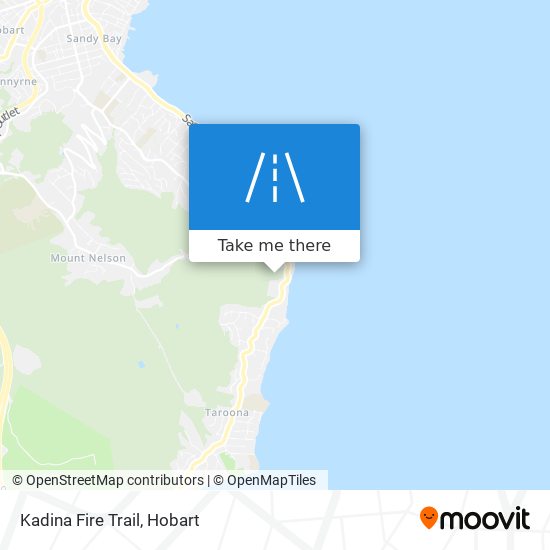 Kadina Fire Trail map