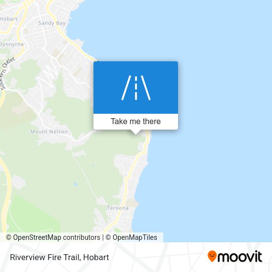 Riverview Fire Trail map