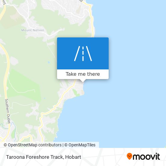 Mapa Taroona Foreshore Track