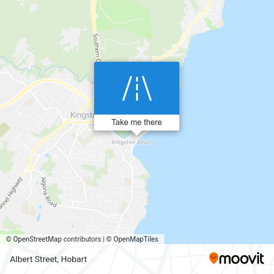 Albert Street map