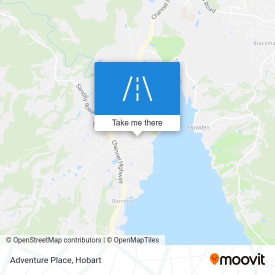 Adventure Place map