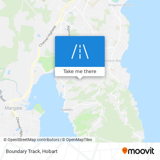 Boundary Track map