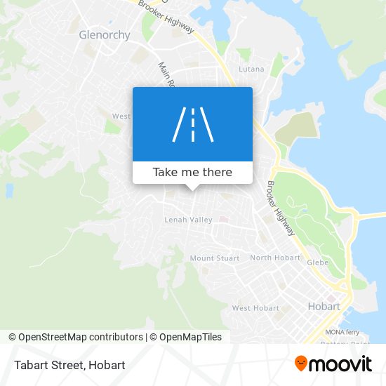 Tabart Street map