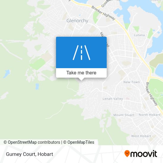 Gurney Court map