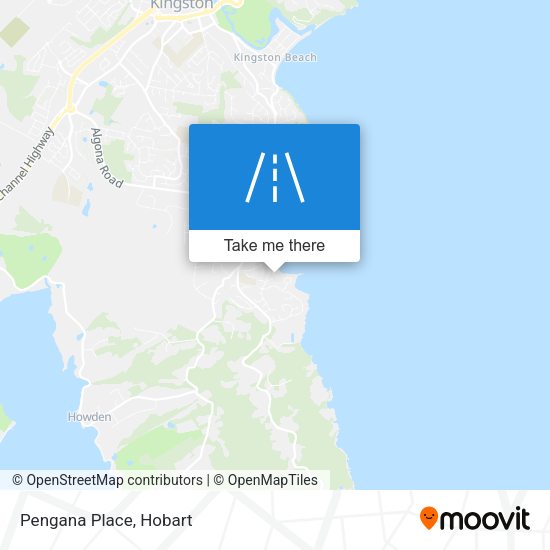 Pengana Place map