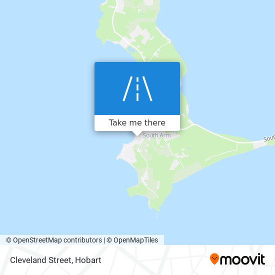 Cleveland Street map