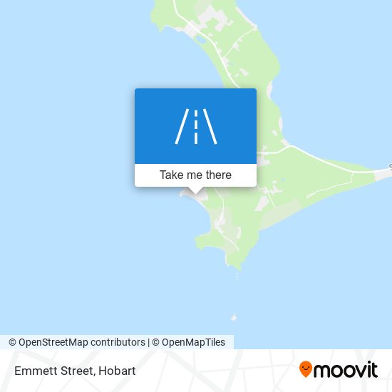 Emmett Street map