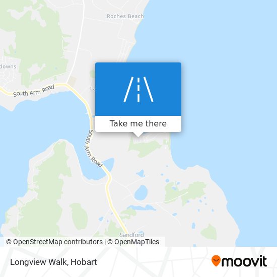 Mapa Longview Walk