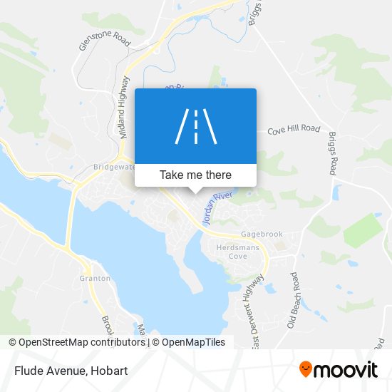 Flude Avenue map