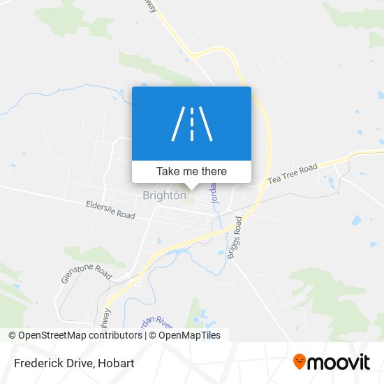 Frederick Drive map