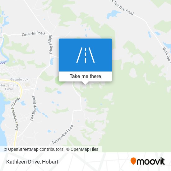 Kathleen Drive map