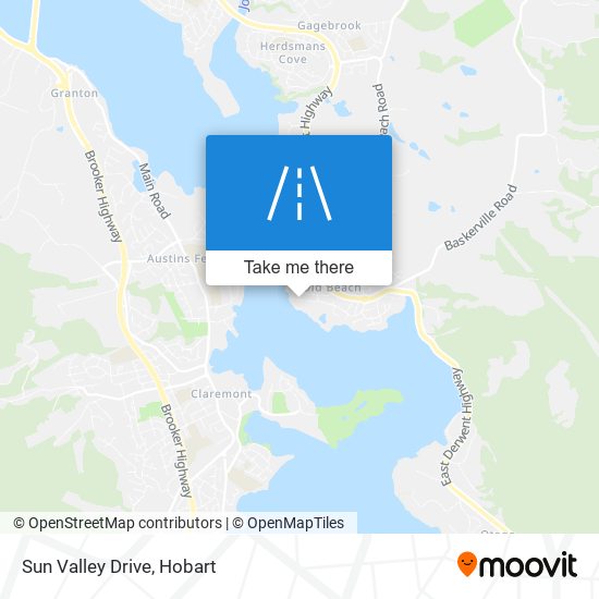 Sun Valley Drive map