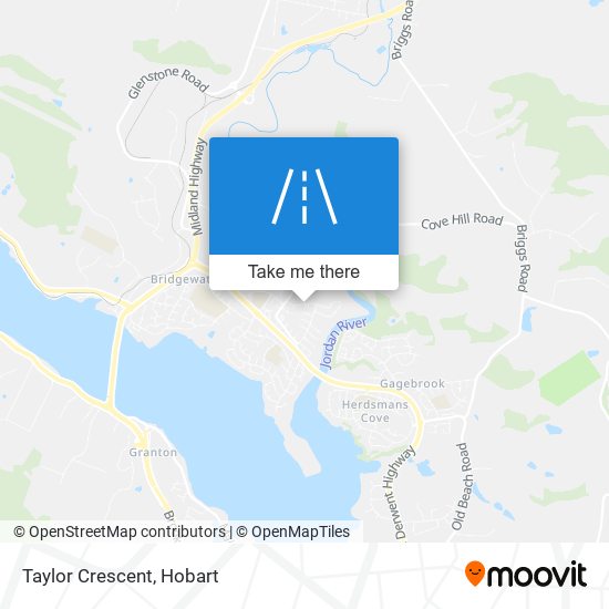 Taylor Crescent map