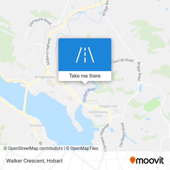 Walker Crescent map