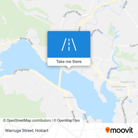 Warruga Street map