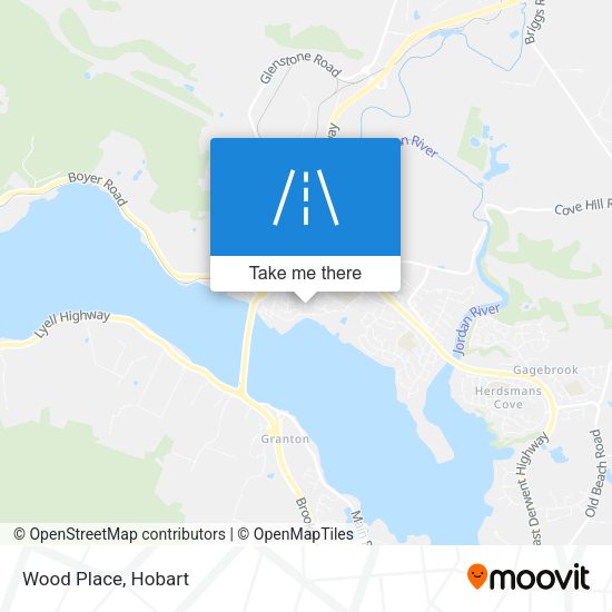 Wood Place map