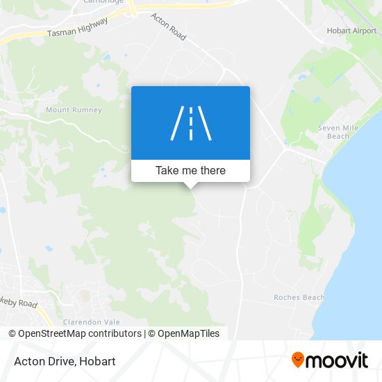 Acton Drive map