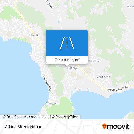 Atkins Street map