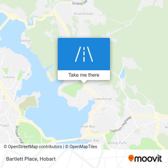 Bartlett Place map