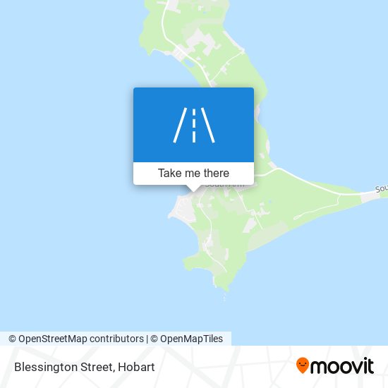 Mapa Blessington Street