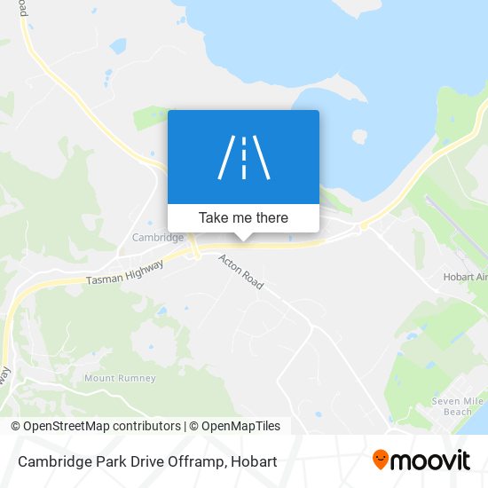Mapa Cambridge Park Drive Offramp