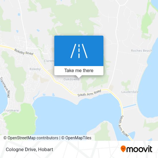 Cologne Drive map