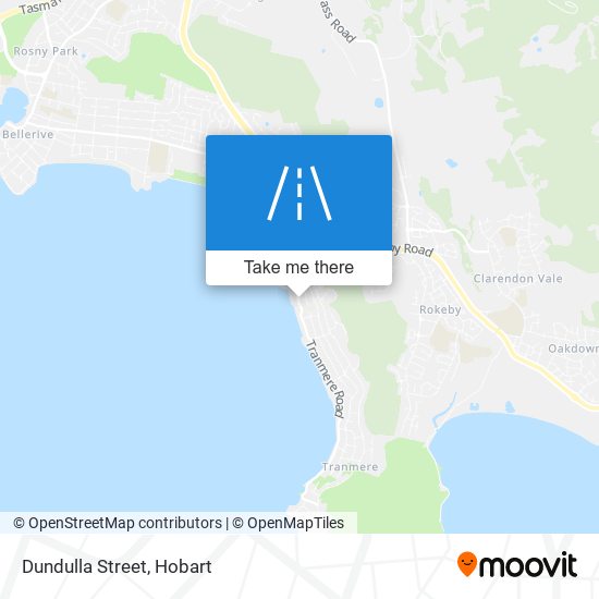 Mapa Dundulla Street