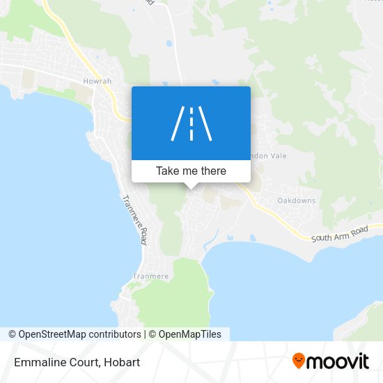 Emmaline Court map