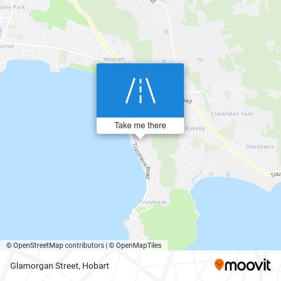 Glamorgan Street map