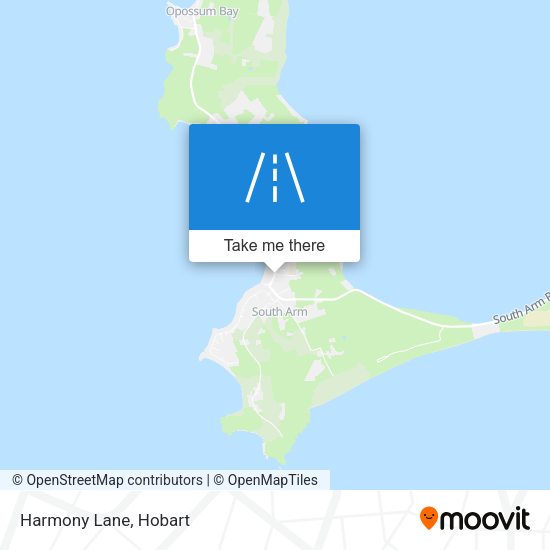 Harmony Lane map