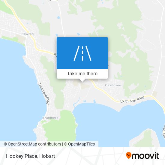 Mapa Hookey Place