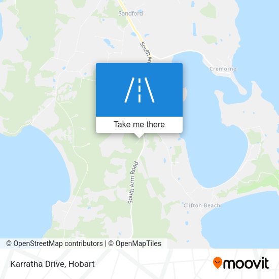 Karratha Drive map
