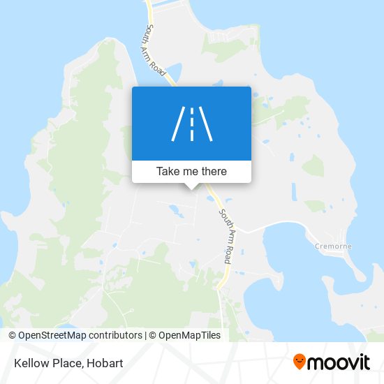 Kellow Place map